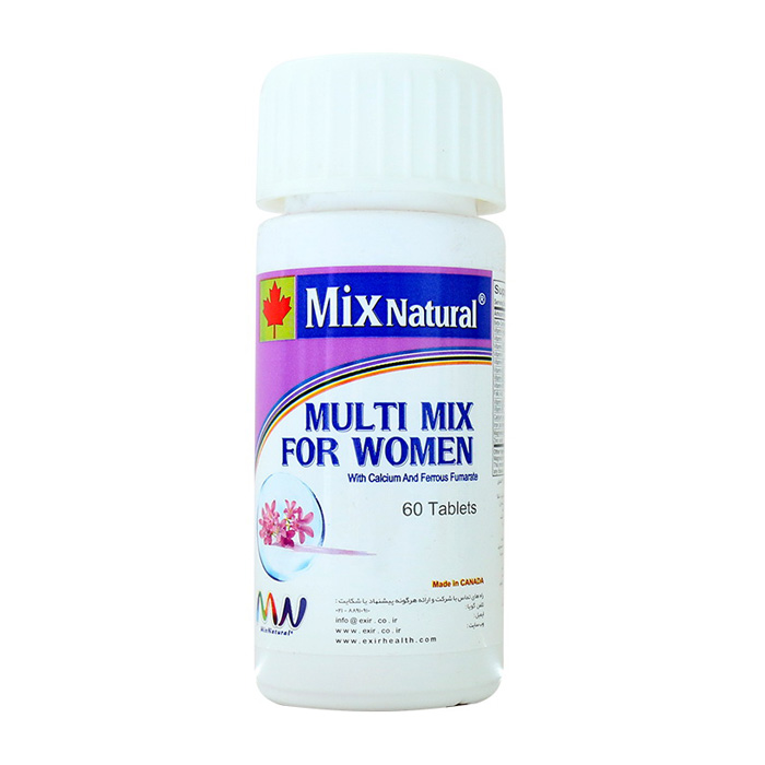 مکمل|قرص مولتی میکس برای خانم ها