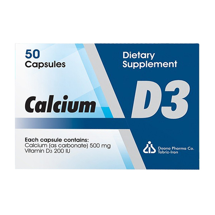 مکمل|کپسول نرم کلسیم + ویتامین D3