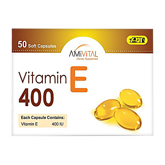 مکمل|کپسول نرم ویتامین (400iu)E 