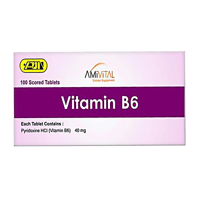 مکمل|قرص ویتامین ب 6 ( پیریدوکسین هیدروکلراید)