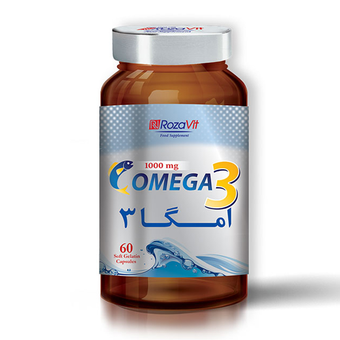 مکمل|کپسول سافت ژل امگا3 رزاویت