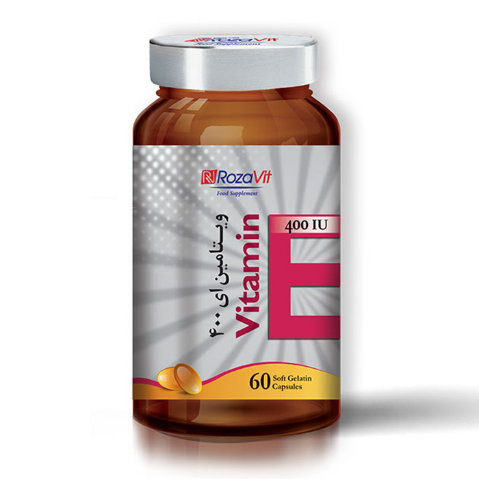 مکمل|کپسول سافت ژل ویتامین ای رزاویت